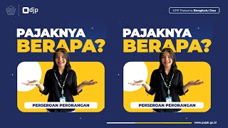 Berapa Pajak Perseroan Perorangan [upl. by Whiffen]