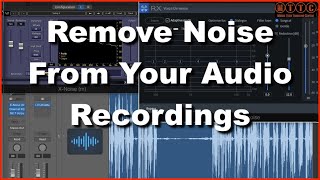 Logic Pro X  Noise Gate  Noise Reduction  Waves X Noise  iZotope RX  MTTC [upl. by Akahc]