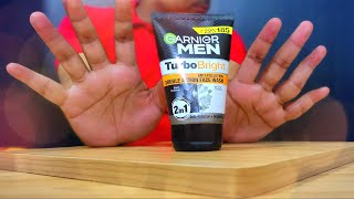 উজ্জল ত্বক প্রতিদিন  Garnier Men Double Action Brightening AntiPollution TurboBright Face Wash [upl. by Alduino341]