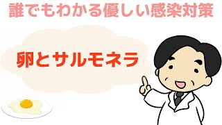 【卵とサルモネラ】卵の食中毒に要注意‼︎〜誰でもわかる優しい感染対策〜 [upl. by Ogdan]