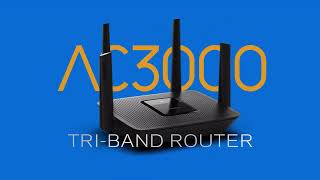 Linksys Max Stream AC3000 Router Product Video  English [upl. by Clarhe]