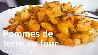 Pommes de Terre au four Ultra Fondantes à l’intérieure et Croustillantes par dessus 😋👌 [upl. by Neerac]