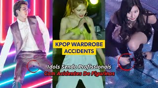 Idols Sendo Profissionais Quando Seus Figurinos Dão Errado  KPOP [upl. by Hazelton144]