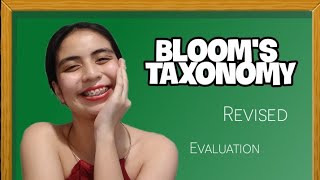 BLOOMS TAXONOMY  Tagalog [upl. by Nrehtak394]