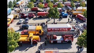 Ein Museum zieht um LkwKorso von Sittensen nach Einbeck 092015 [upl. by Fry]