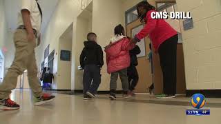 TORNADO DRILL NC Schools Prepare for Twister [upl. by Zzahc673]