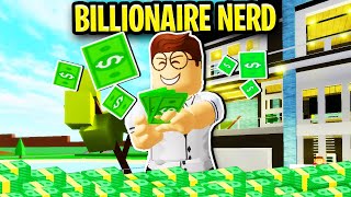 Nerd Finds Out He Is A Billionaire In Roblox Brookhaven 🤑💰 [upl. by Ymme]