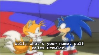 When Sonic meets Tails  First Encounter Sonic X [upl. by Eillen255]