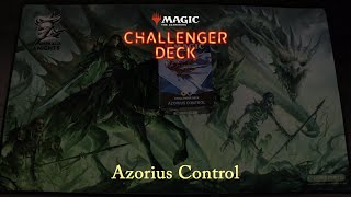 Magic The Gathering Azorius Control Challenger Deck [upl. by Aicek28]