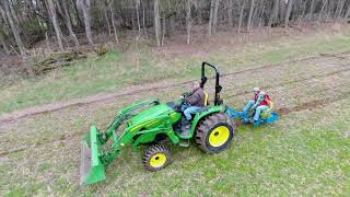 Tree Planting with a Mechanical Planter [upl. by Oirasan]