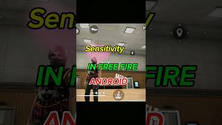 Sensitivity in Free Fire for Android FreeFire FFGaming FreeFireBattlegrounds FreeFireTips [upl. by Gwenni470]