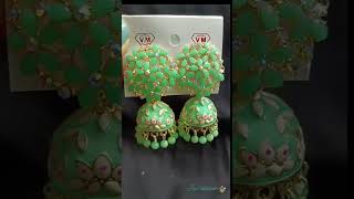 earrings elegant popular beautiful new new collection newvideo [upl. by Shanahan]