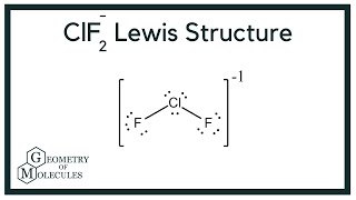 ClF2 Lewis Structure [upl. by Landry]