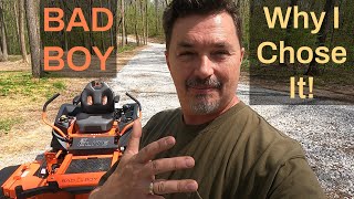 Bad Boy Mower Review The Good The Bad and The Ugly I Also Give My Recommendation [upl. by Seth]