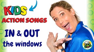 Classic Kids Action Songs  In and out the windows Movement and exercise songs for preschoolers [upl. by Gerald]