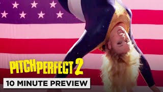 Pitch Perfect 2  10 Minute Preview [upl. by Ecinerev]