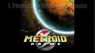 Top 10 Metroid Prime Music [upl. by Odlanra468]