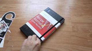 Unboxing Moleskine Recipe Journal [upl. by Bonilla413]