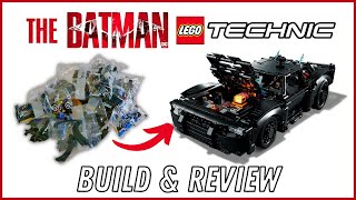 The Batman 2022 Lego Technic Batmobile Build amp Review [upl. by Jew]