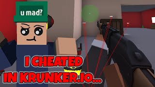 I CHEATED WITH AIMBOT AND WALLS IN KRUNKERIO… [upl. by Innavoeg]