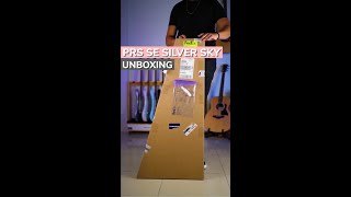 PRS SE Silver Sky  Unboxing [upl. by Arella768]