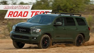 2020 Toyota Sequoia TRD Pro  MotorWeek Road Test [upl. by Elleon394]