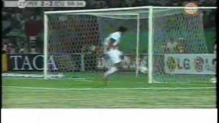 Mendoza se falla el GOL ante Ecuador último minuto Eliminatorias Alemania 2006  Video COMPLETO [upl. by Lawlor88]