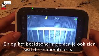 Alecto DVM200 Babyfoon met camera review door Merel [upl. by Stegman]