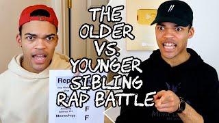 The Older vs Younger Sibling Rap Battle [upl. by Milly]