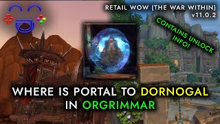 Dornogal in Portal Room Orgrimmar [upl. by Airakaz153]