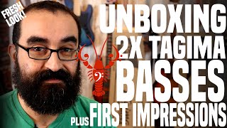 2x Tagima Bass Unboxing and First Impressions  LowEndLobster Fresh Look [upl. by Garnett]