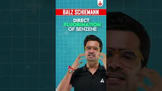 ALL ABOUT BALZ SCHIEMANN REACTION diazoniumsalt diazotisation neet2025 fluorobenzene shortsfeed [upl. by Saravat]