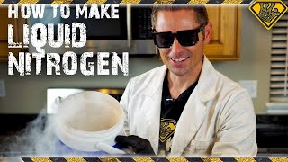 How To Make Liquid Nitrogen Out of Thin Air TKOR On How To Make Homemade Liquid Nitrogen At Home [upl. by Alisia]