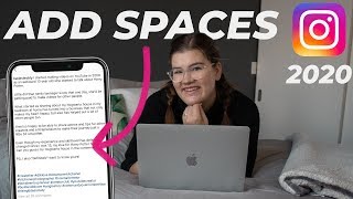 The RIGHT way to add spaces to Instagram Captions [upl. by Isej]