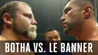 Pro Boxer STUNS Kickboxing Legend  Francois Botha vs Jerome Le Banner [upl. by Yrrap771]