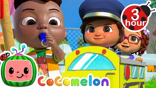 Wheels on the Bus School Version 🚌 CoComelon Nursery Rhymes and Kids Songs  After School Club [upl. by Aramois950]