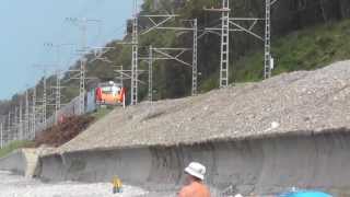 ЭП20010 с поездом №104 Москва  Адлер  EP20010 with train №104 Moscow  Adler [upl. by Aip343]