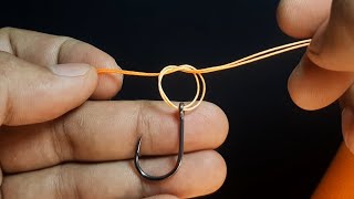 Strong easy to make and fast this is the palomar knot [upl. by Rollet337]