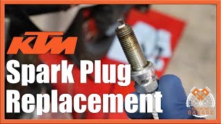 KTM Spark Plug Replacement 1090 1190 1290 Super Adventure  Back in the Garage [upl. by Fania]