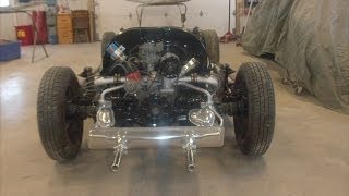 Karmann Ghia Rebuilt Motor By lastchanceautorestorecom [upl. by Llehsim]