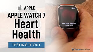 Testing the Apple Watch 7s ECG and Heart Rate Monitor [upl. by Hairem829]