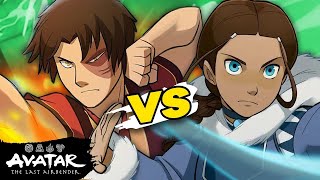 Every Zuko amp Katara Fight Ever 👊  Avatar The Last Airbender [upl. by Pickens484]