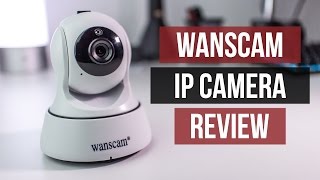 Wanscam IP Camera Review  720P [upl. by Eppes]