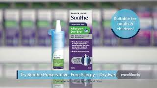 Bausch  Lomb Soothe featured by Medifacts Canada [upl. by Dacey]