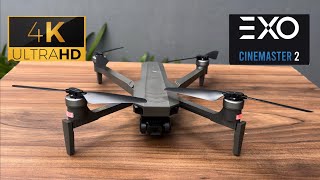 4K HDR DRONE EXO CINEMASTER 2 CON RESOLUCIÓN 4K UMBOXING [upl. by Sarid181]