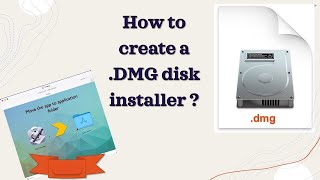 How to create a DMG installer for your applications on macOS  MAC application installer 2024 [upl. by Ode644]