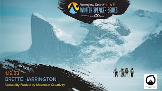 How Brette Harrington became an expert climber alpinist and ski mountaineer Winter Speaker Series [upl. by Ahsercel518]