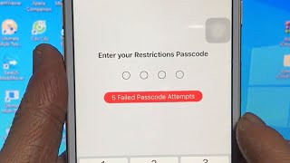 How to remove Restrictions Passcode on iPhone [upl. by Derriey]