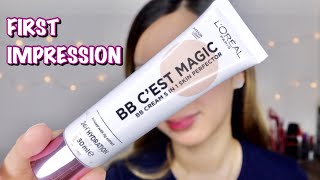 First Impression LOreal Cest Magic BB Cream [upl. by Aniar294]