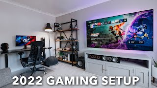 My 2022 Gaming Setup amp Room Tour [upl. by Lled]